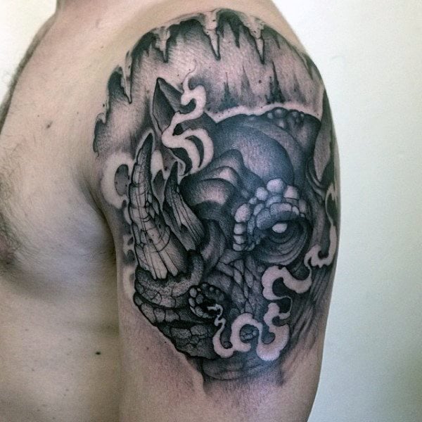 tatuagem rinoceronte 236