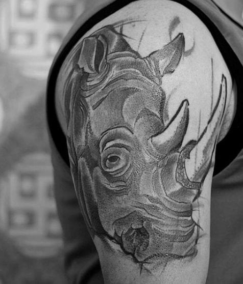 tatuagem rinoceronte 56