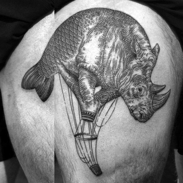 tatuagem rinoceronte 89