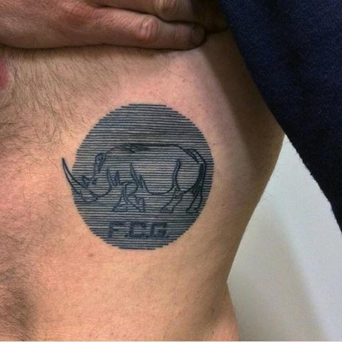 tatuagem rinoceronte 95