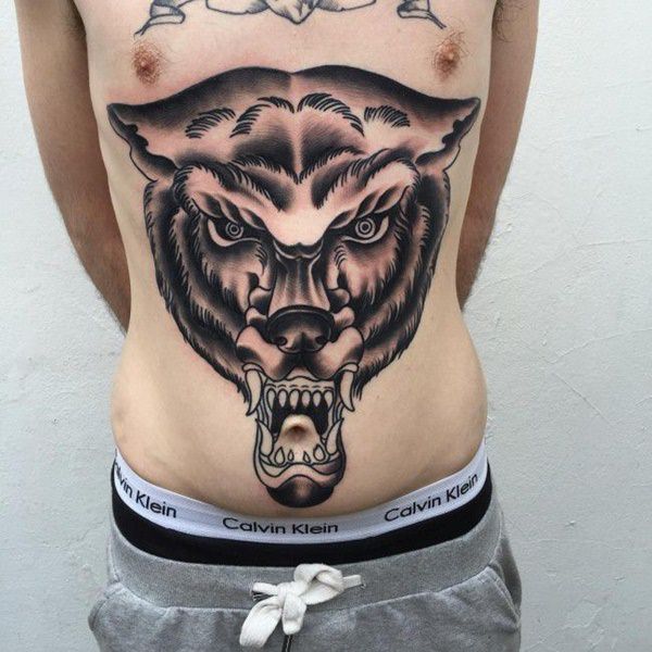 tatuagem lobo 148