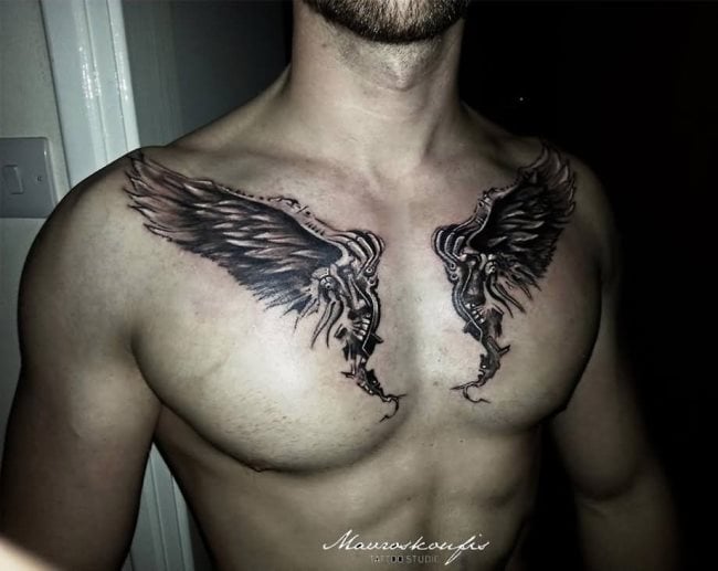 tatuagem asas 237