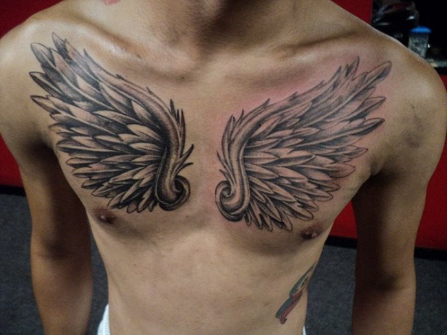 tatuagem asas 239