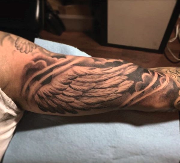 tatuagem asas 363
