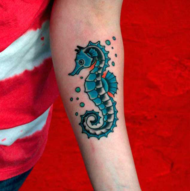tatuagem cavalo marinho 272