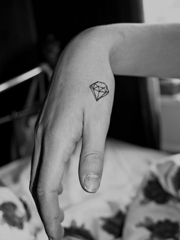 tatuagem diamante 167