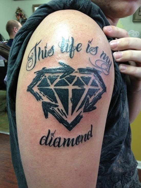 tatuagem diamante 23