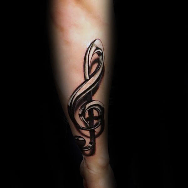 tatuagem nota musical 27