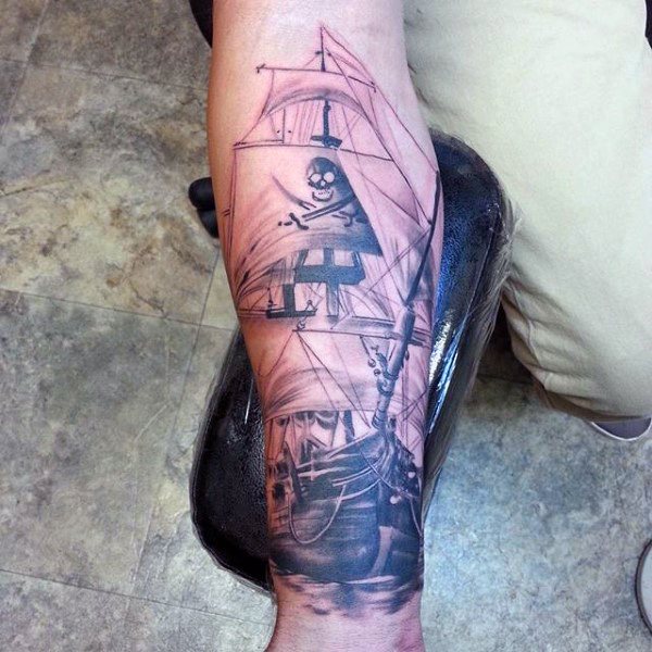 tatuagem barco navio 04