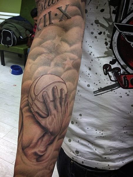 tatuagem basquete 34