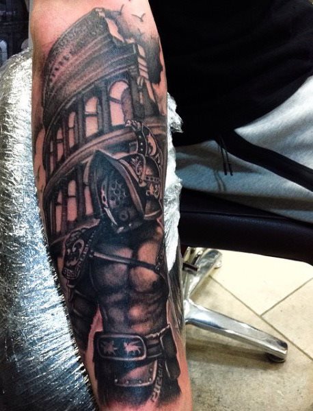 tatuagem gladiador 28