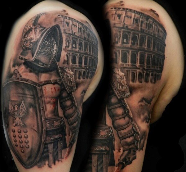 tatuagem gladiador 82
