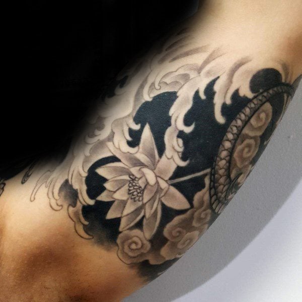 tatuagem flor de lotus 07