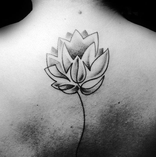 tatuagem flor de lotus 184