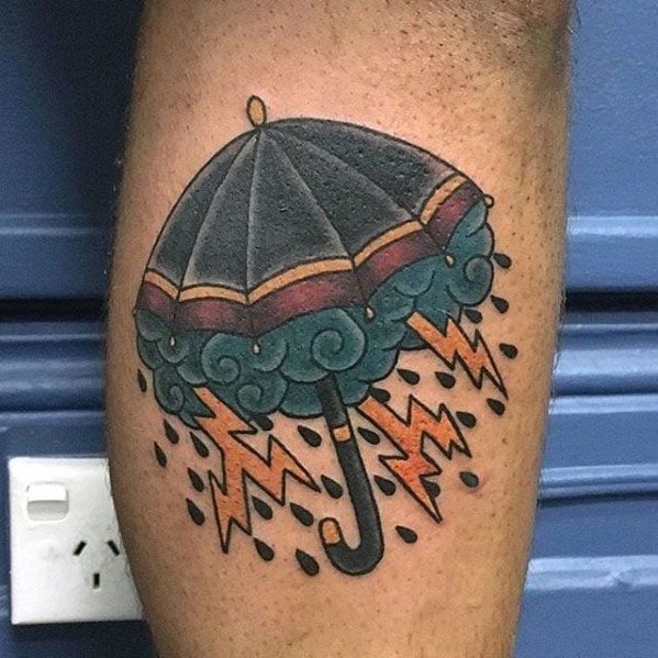 tatuagem guarda chuva 67