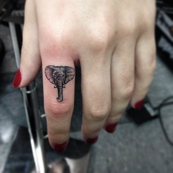 tatuagem elefante 454