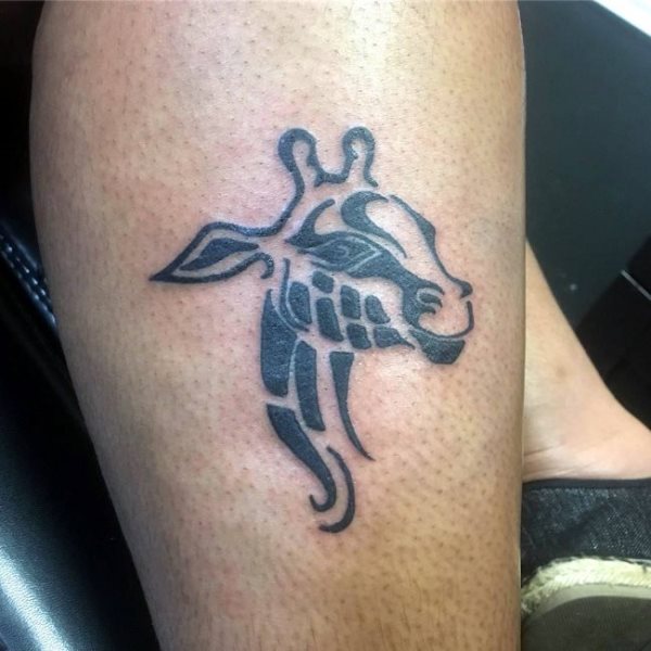 tatuagem girafa 132