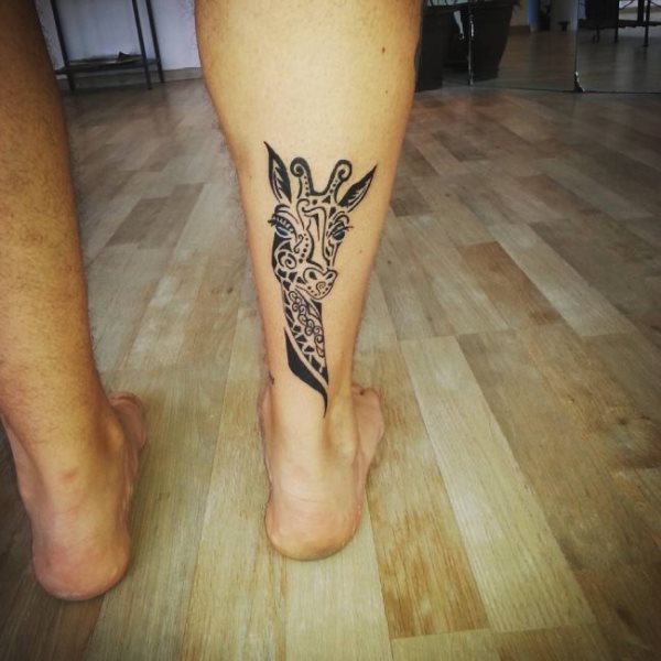 tatuagem girafa 146
