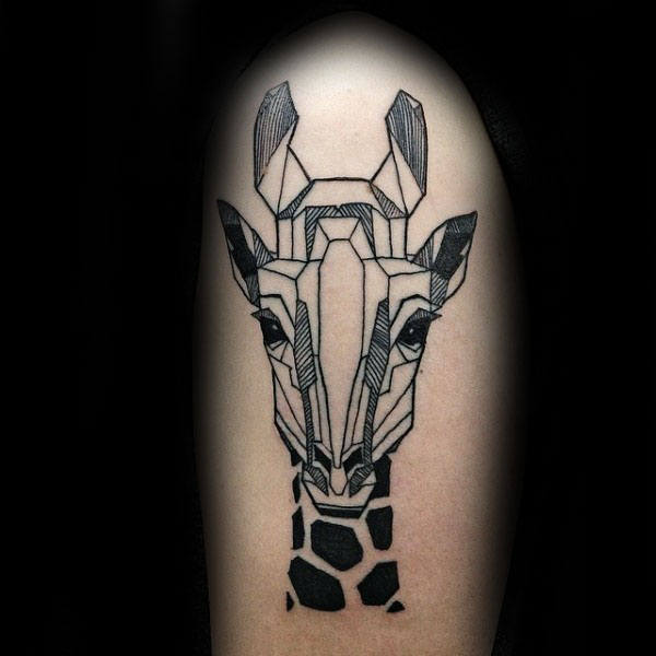 tatuagem girafa 22