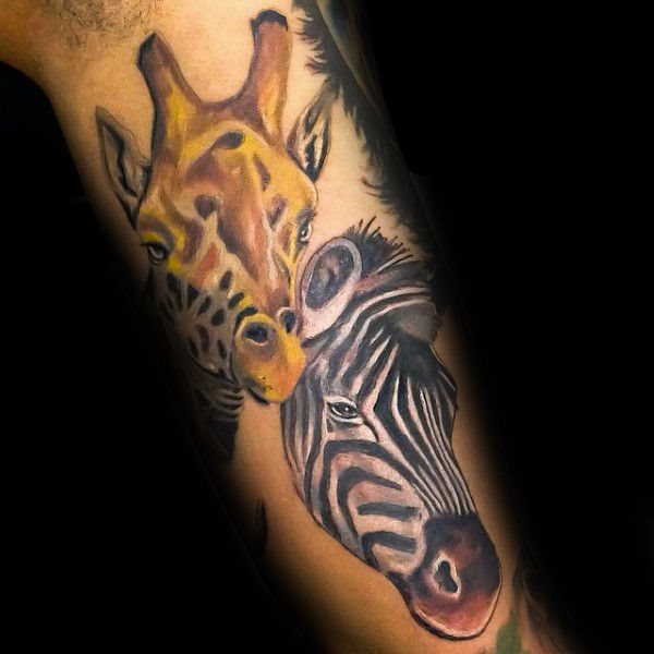tatuagem girafa 234
