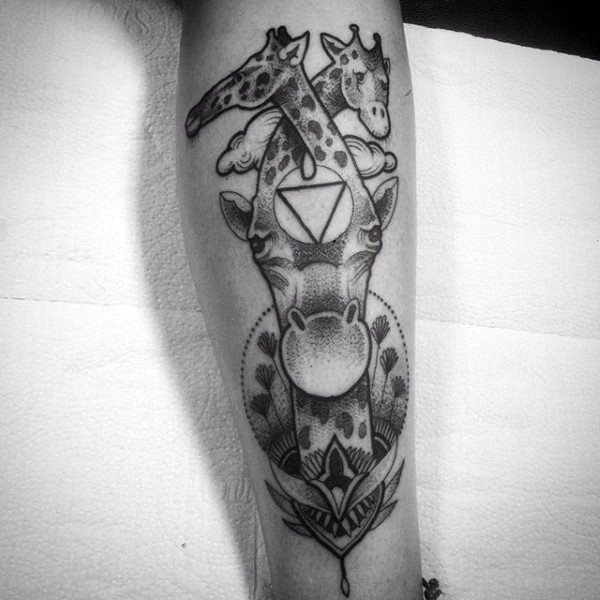 tatuagem girafa 244
