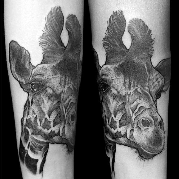 tatuagem girafa 256