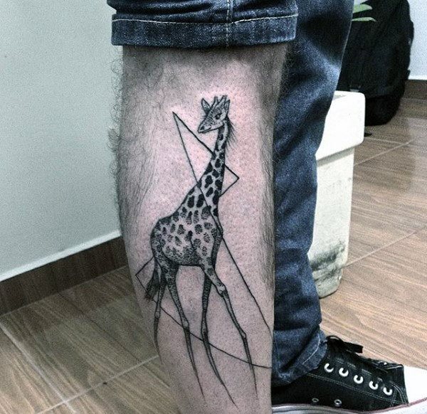 tatuagem girafa 262