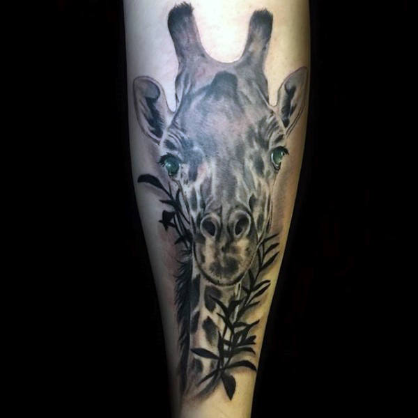 tatuagem girafa 36