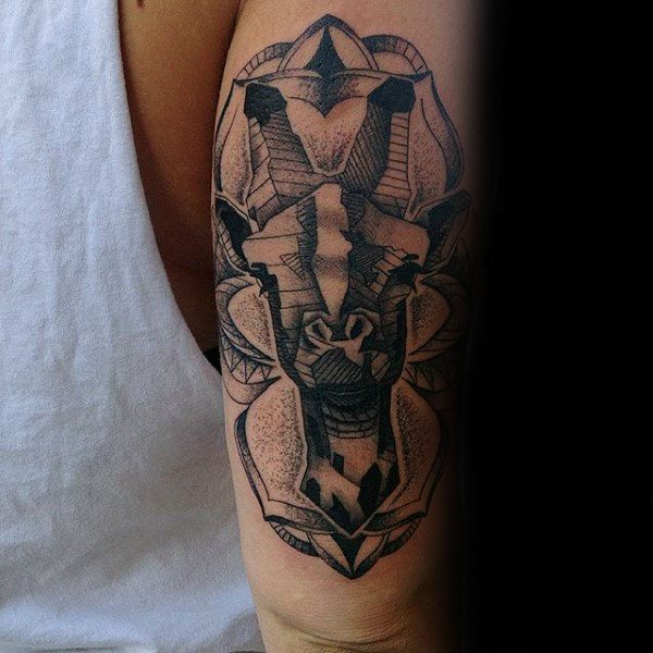 tatuagem girafa 44