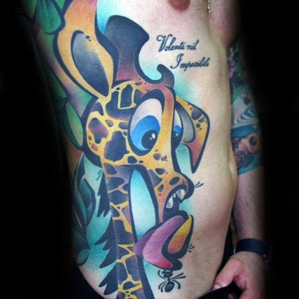 tatuagem girafa 54