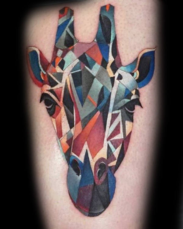 tatuagem girafa 66
