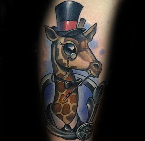 tatuagem girafa 76