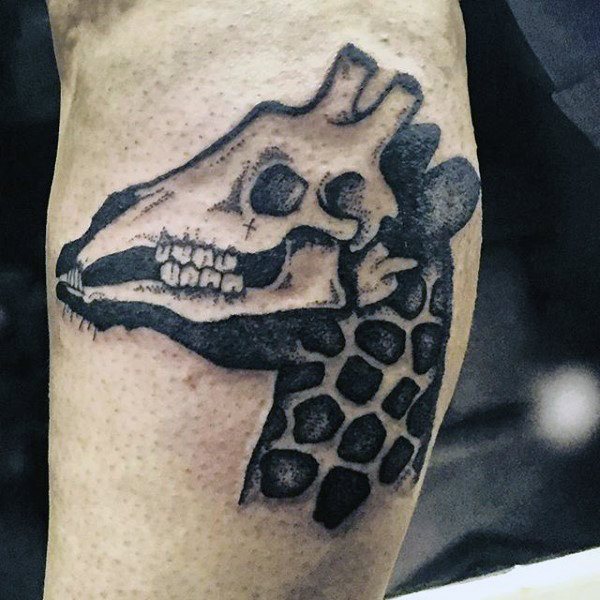 tatuagem girafa 84