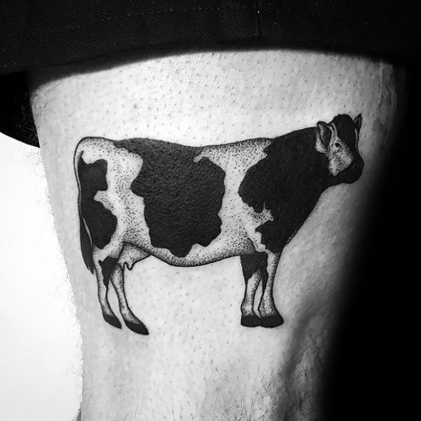 49 Tatuagens de vacas (com o seu significado)