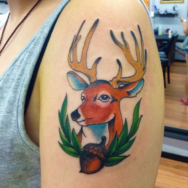 tatuagem cervo 142