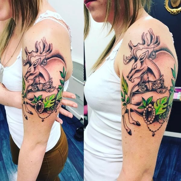 tatuagem cervo 240