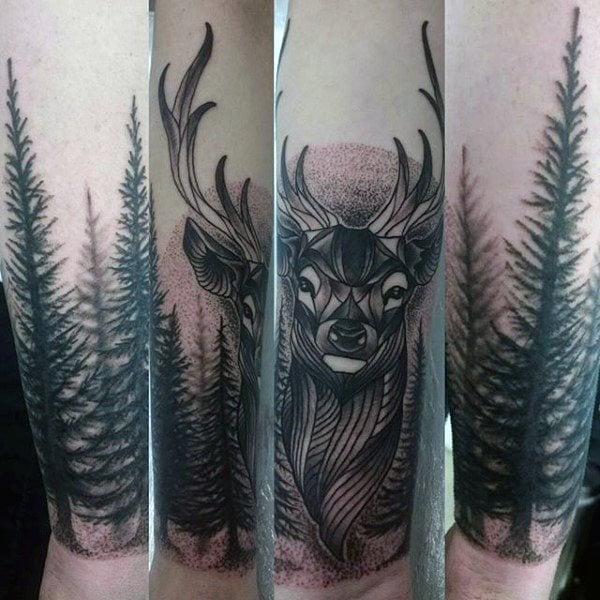 tatuagem cervo 316