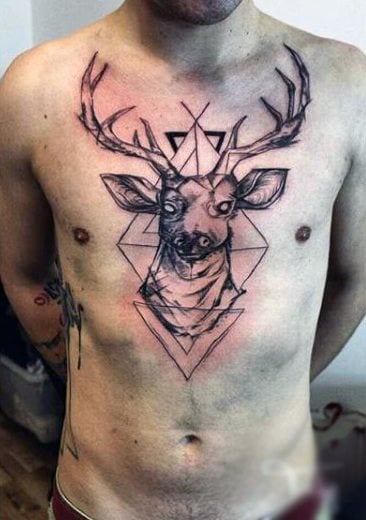 tatuagem cervo 36