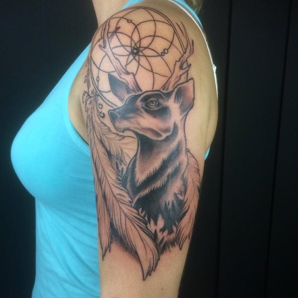 tatuagem cervo 40