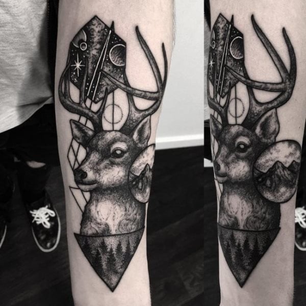 tatuagem cervo 42