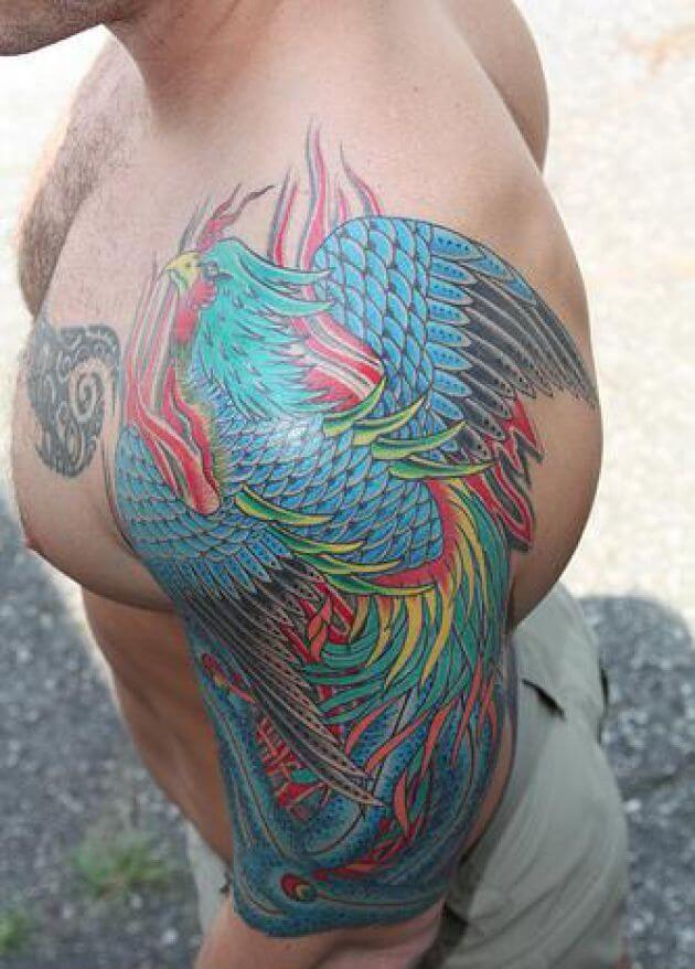 tatuagem fenix 228