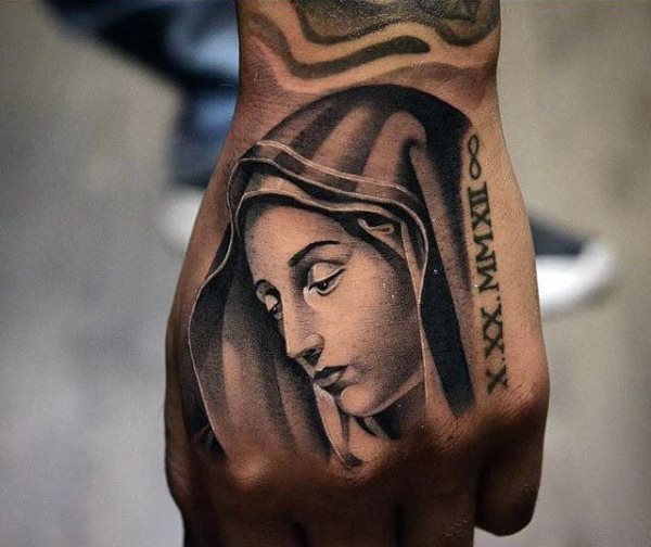 tatuagem virgem maria 122