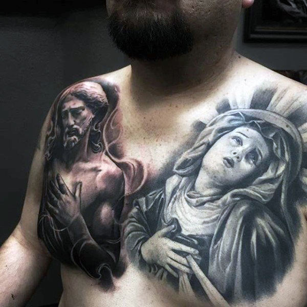 tatuagem virgem maria 138