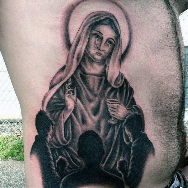 tatuagem virgem maria 146