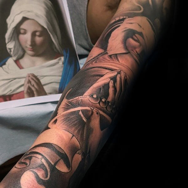 tatuagem virgem maria 154