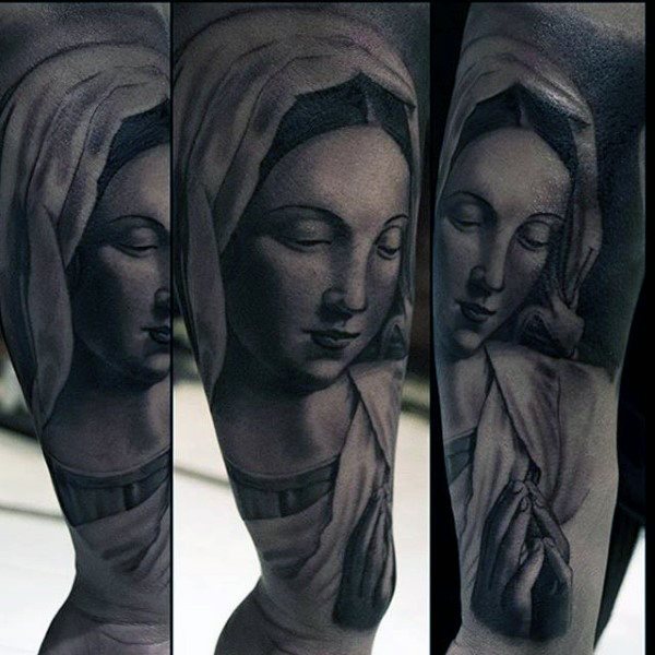 tatuagem virgem maria 162