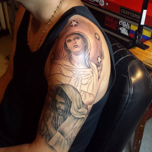 tatuagem virgem maria 234