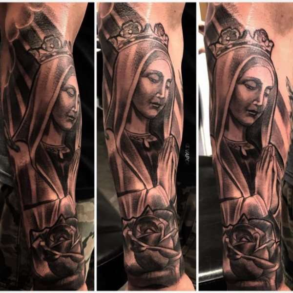 tatuagem virgem maria 314