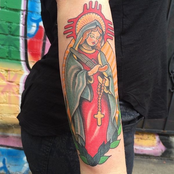 tatuagem virgem maria 328