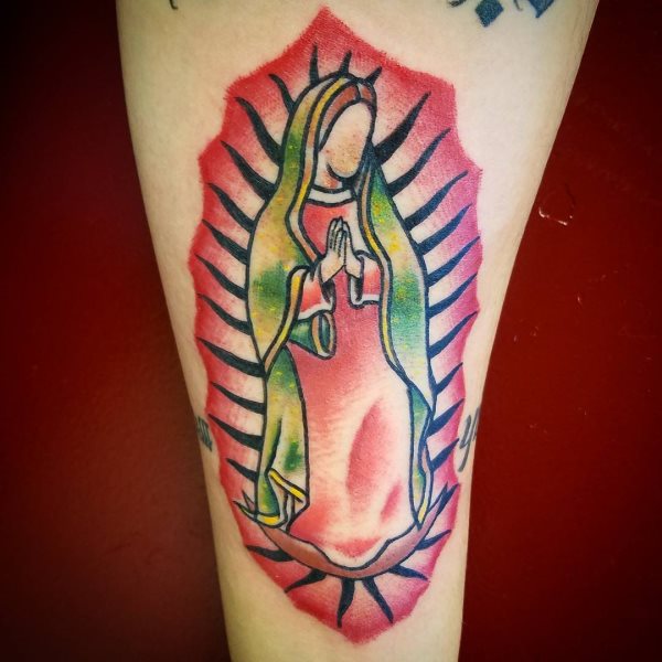 tatuagem virgem maria 356